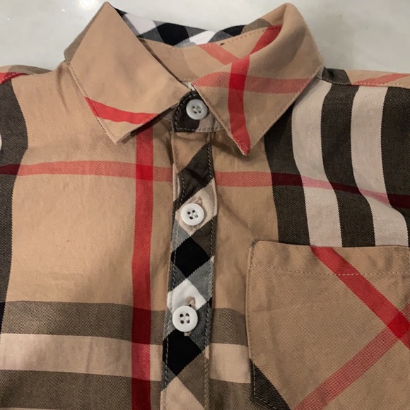 Plaid button down dress shirt - Picture 3 of 4